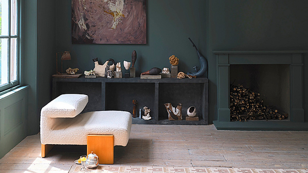 Wohnzimmer mit Farrow&Ball.